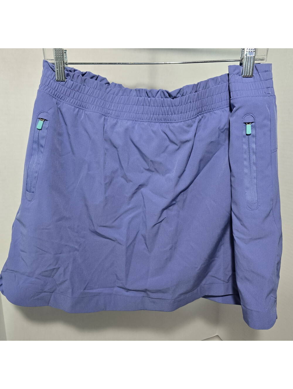 New! Tek Gear Women's 2XL Skort Mid Rise Purple With Pockets
